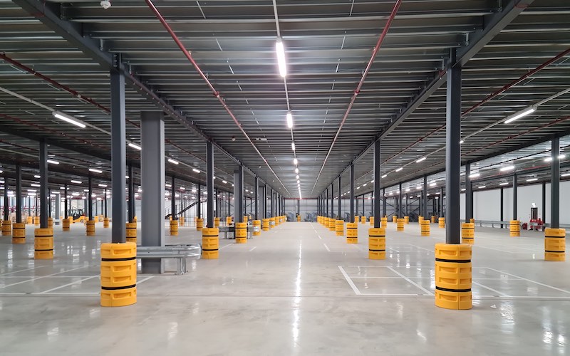 A Mezzanine Floor Nearing Completion