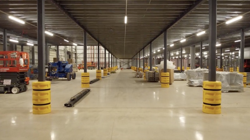 mezzanine build and installation