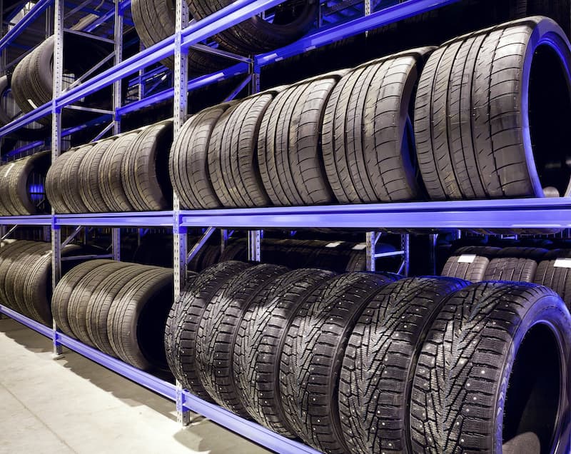 tyre storage racks