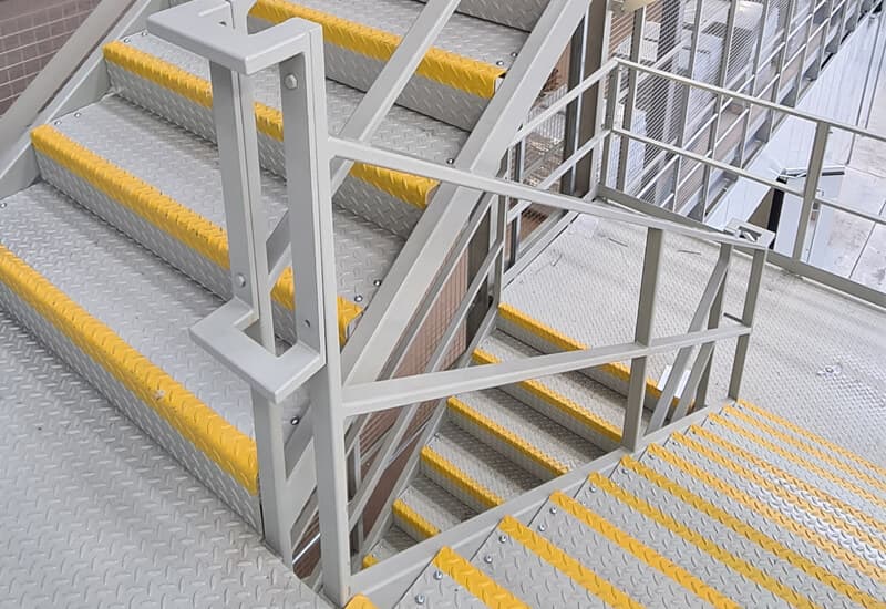 multi-tier mezzanine for new building