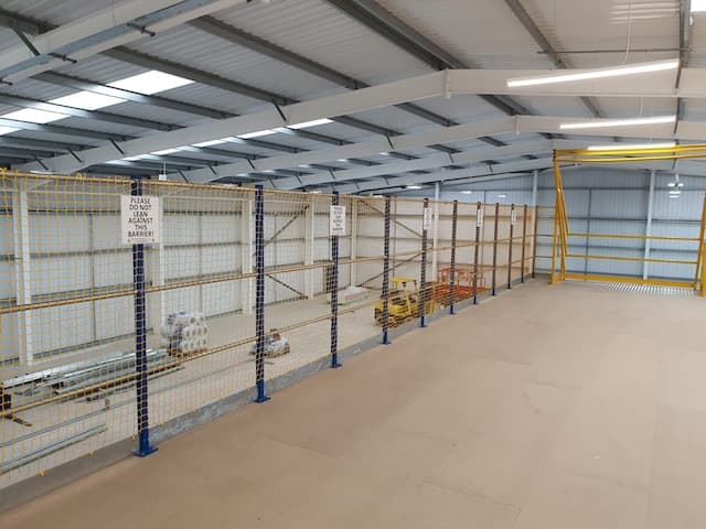 Mezzanine Floor Project for Plumbing Supplies Company