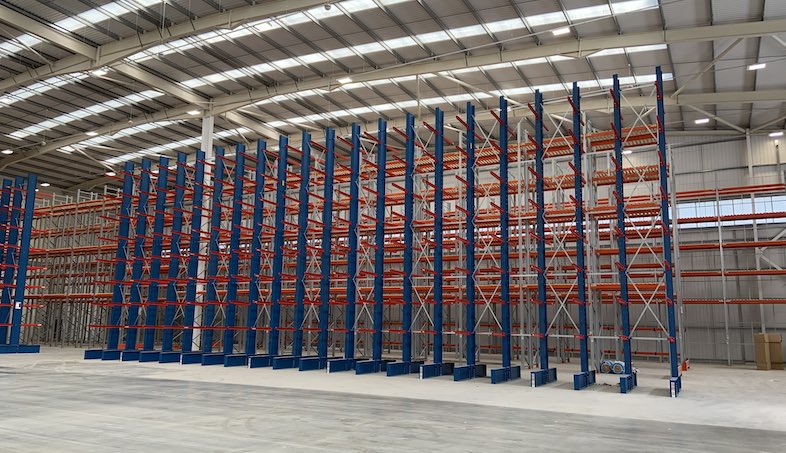 Modern Warehouse Racking Installation Project