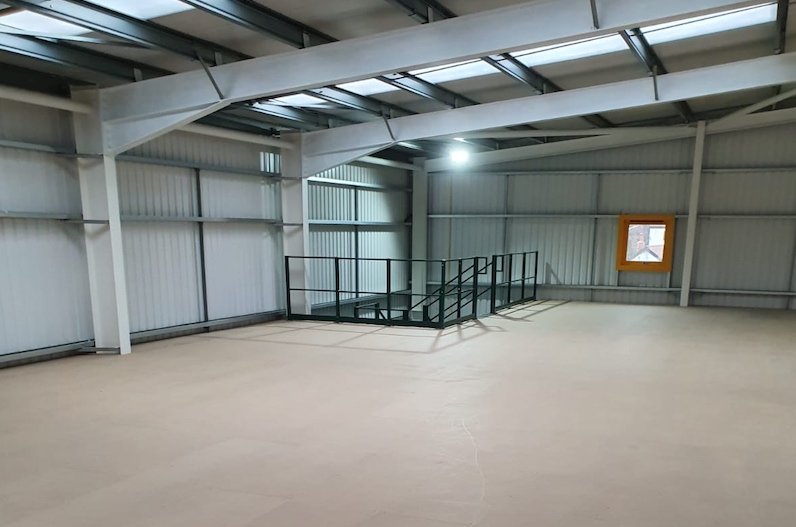 Mezzanine decking