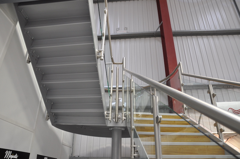 staircase in a retail store