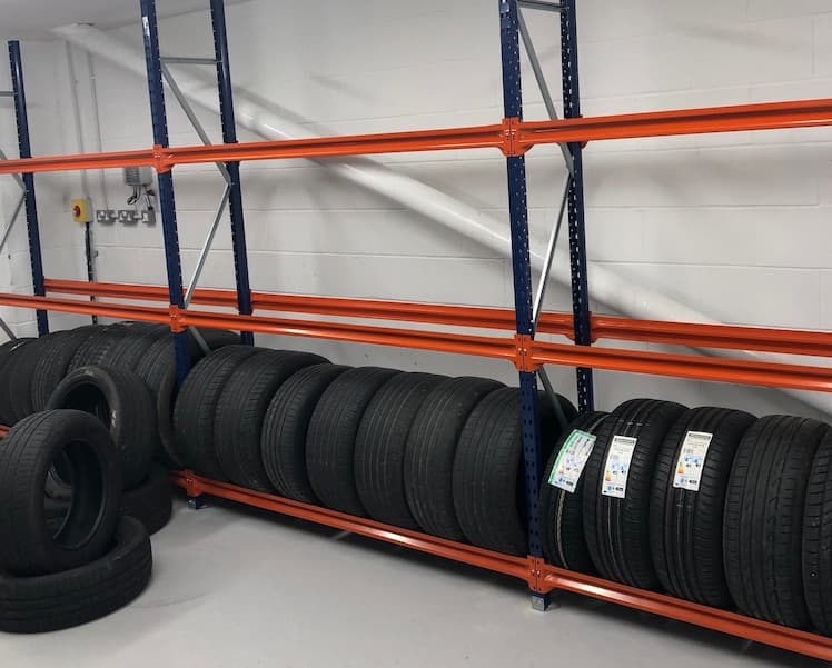 USS tyre racking